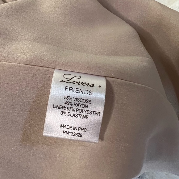 Lovers + Friends Revolve Lace Up Snake Python Romper Small - Picture 9 of 9